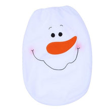 Load image into Gallery viewer, eTya Christmas Toilet Seat Cover Snowman Toilet Lid Cover Christmas Decorations for Home Xmas Natal Navidad bathroom Decoration