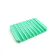 Load image into Gallery viewer, NEW Bathroom Silicone Flexible Soap Dishes Storage Holder Soapbox Plate Tray Drain Creative Bath Tools Drop ship